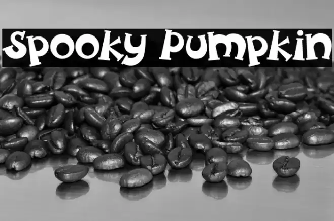 Spooky Pumpkin Font examples
