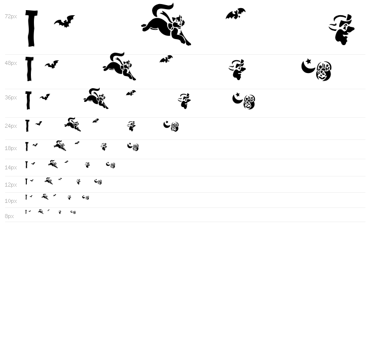 Spooky Regular Waterfall