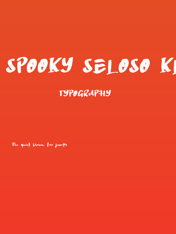 Spooky Seloso Kliwon Poster