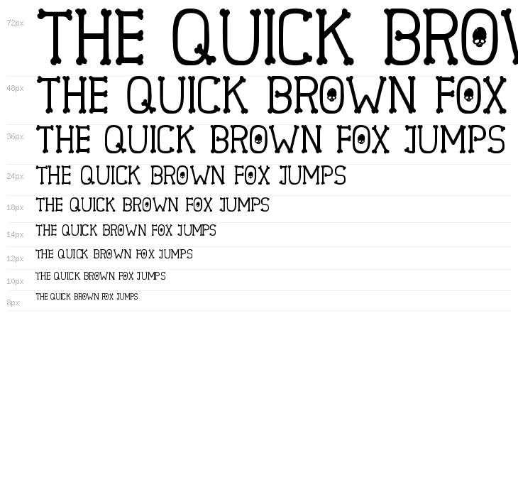 Spooky Skeleton Waterfall