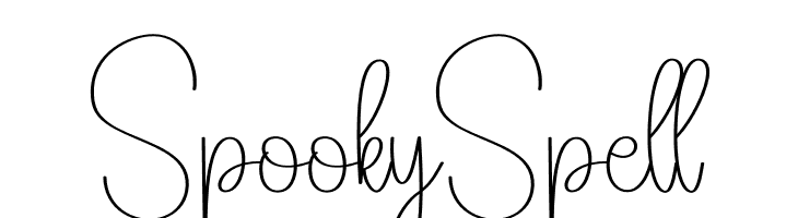 Spooky Spell  免费字体下载