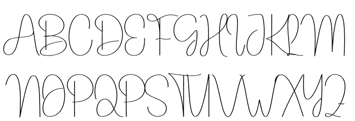 Spooky Spell Font UPPERCASE