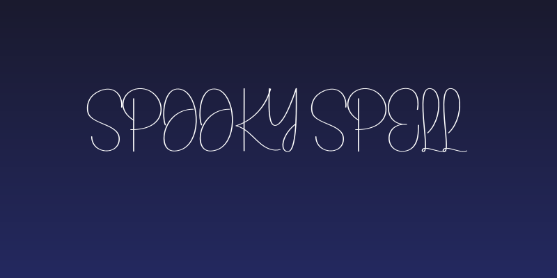 Spooky Spell Social Header