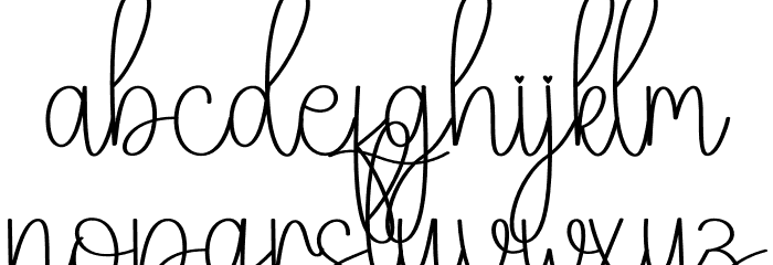 Spooky Spell Font LOWERCASE