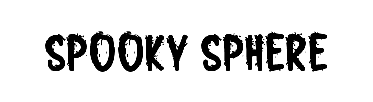 Spooky Sphere  Fuentes Gratis Descargar