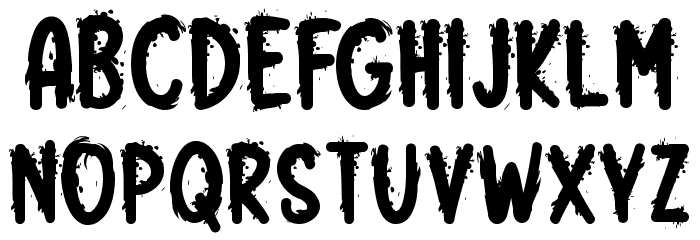 Spooky Sphere Font LOWERCASE