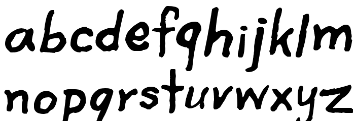 Spooky Spiders Font LOWERCASE