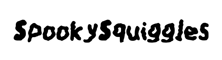 Spooky Squiggles  Free Fonts Download
