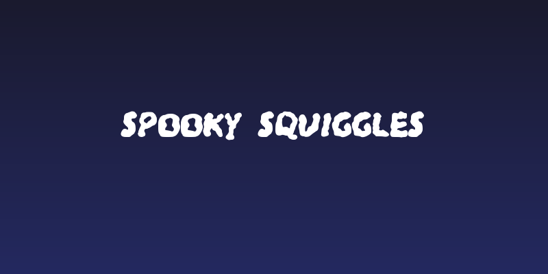 Spooky Squiggles Social Header