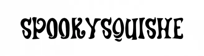 Spooky Squishe  Frei Schriftart Herunterladen