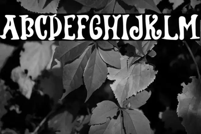 Spooky Squishe Font examples