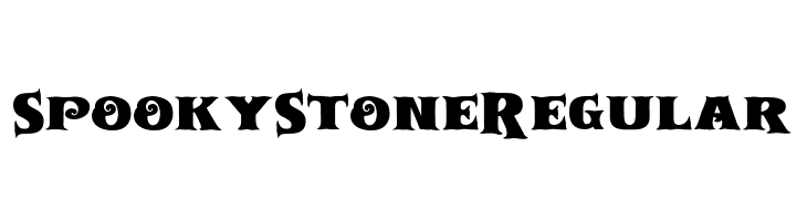 Spooky Stone Regular  Free Fonts Download