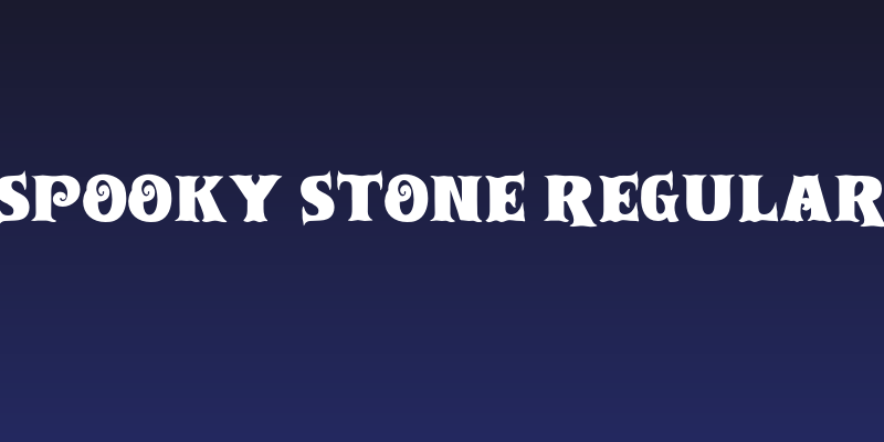 Spooky Stone Regular Social Header