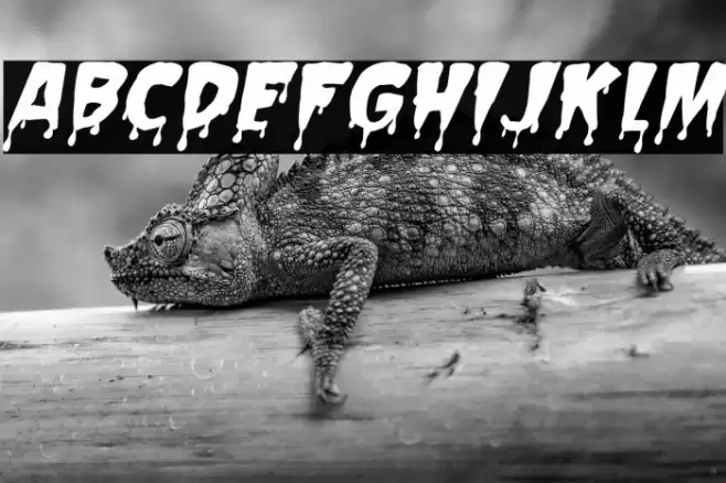 Spooky Stories Italic Font examples