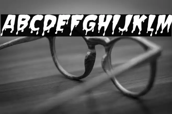 Spooky Stories Italic Font examples