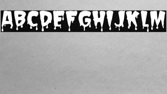 Spooky Stories フォント examples