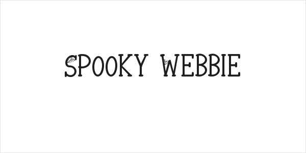 Spooky Webbie Logo