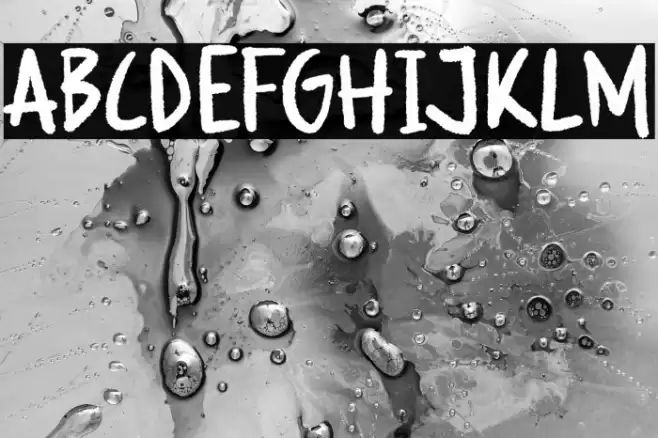 Spooky Whisper Demo Font examples