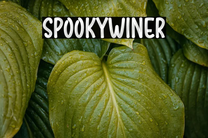 Spooky Winter Example 2
