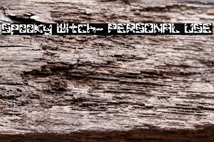 Spooky Witch- PERSONAL USE Example 1