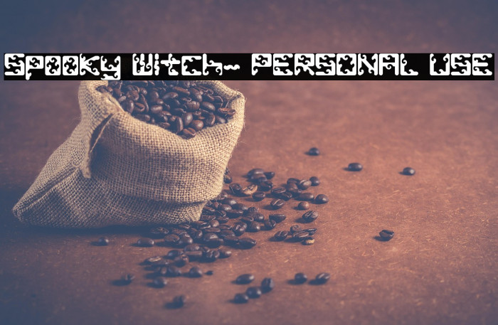 Spooky Witch- PERSONAL USE Example 3