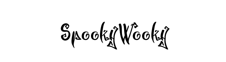 Spooky Wooky  Скачать бесплатные шрифты