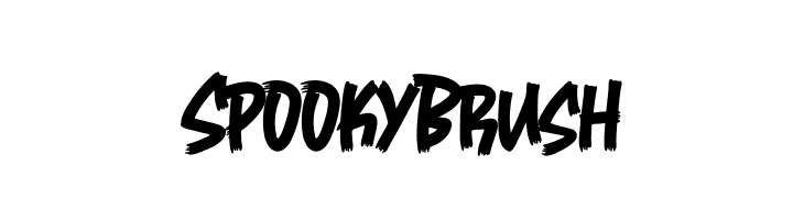 SpookyBrush  font caratteri gratis