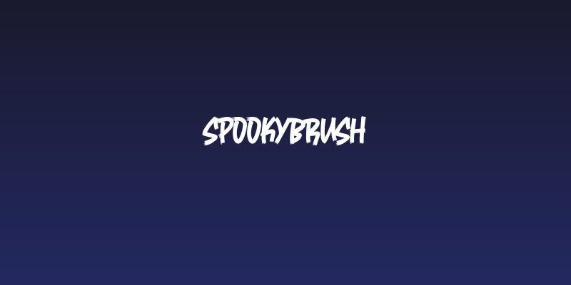 SpookyBrush Social Header