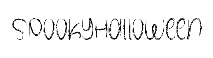 SpookyHalloween Schriftart