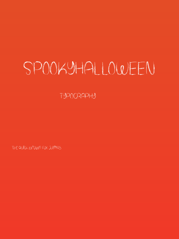SpookyHalloween Poster