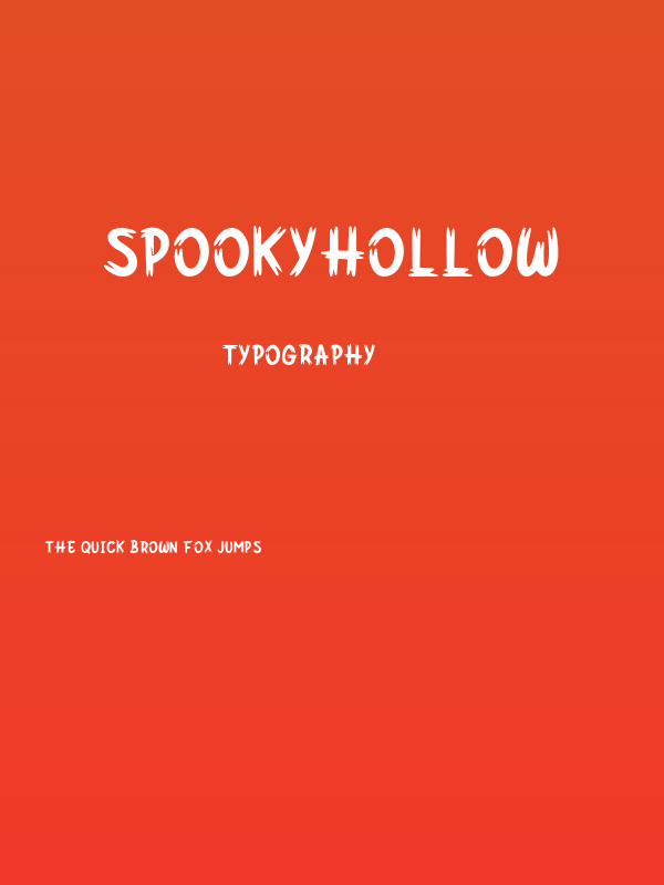 SpookyHollow Poster