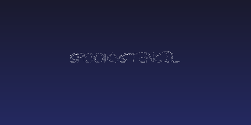 SpookyStencil Social Header