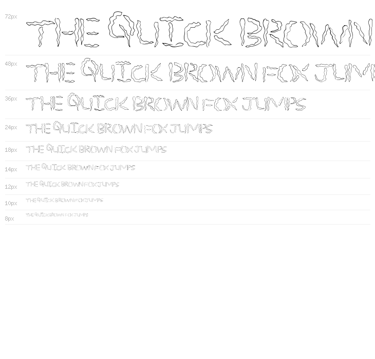 SpookyStencil Waterfall