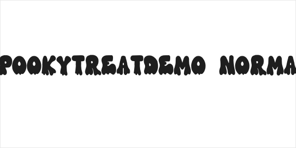 SpookyTreatDEMO-Normal Logo