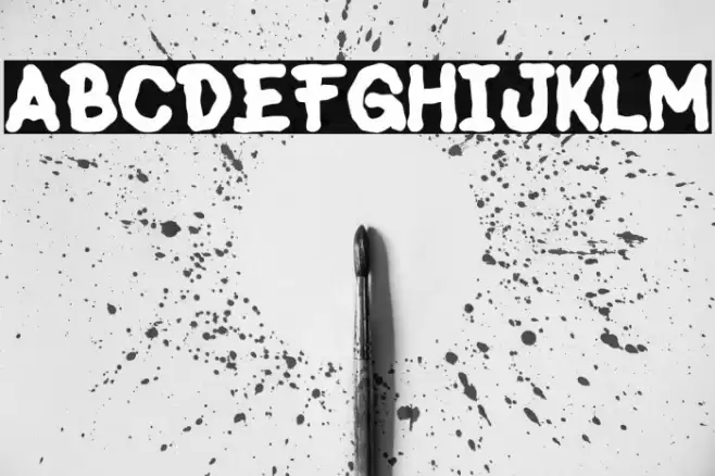 SpookyZombieDEMO-Regular Font examples