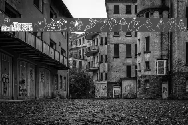 Spooky Font examples