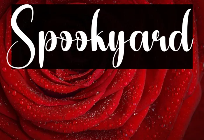 Spookyard Example 1