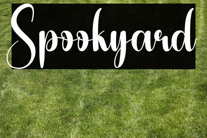 Spookyard Example 3