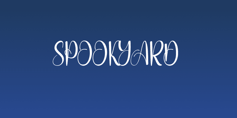 Spookyard Social Header