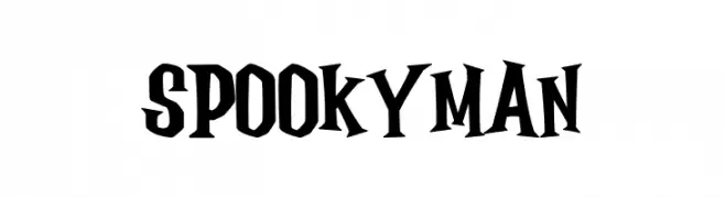 Spookyman  les polices de caractères gratuit tlcharger
