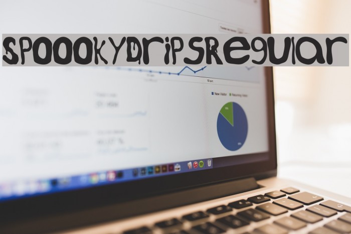 SpoookyDrips-Regular Font examples