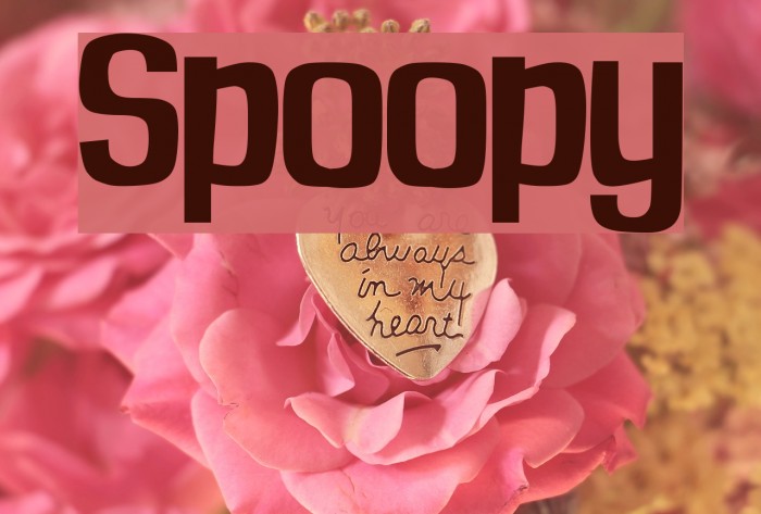 Spoopy Font examples