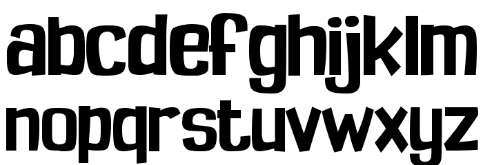 Spoopy Font LOWERCASE