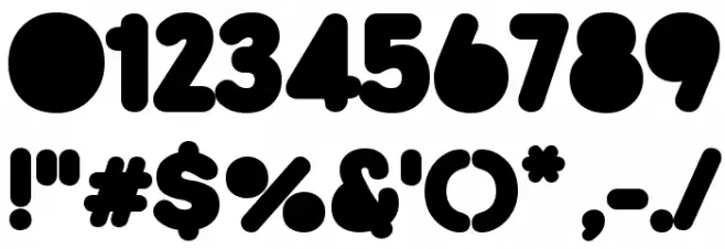 Sporedom Font Alte caractere