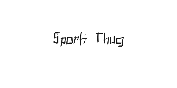 Spork Thug Logo