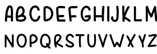Spork Шрифта ВЕРХНИЙ