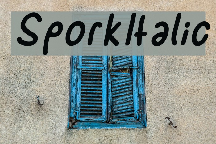 SporkItalic Example 1