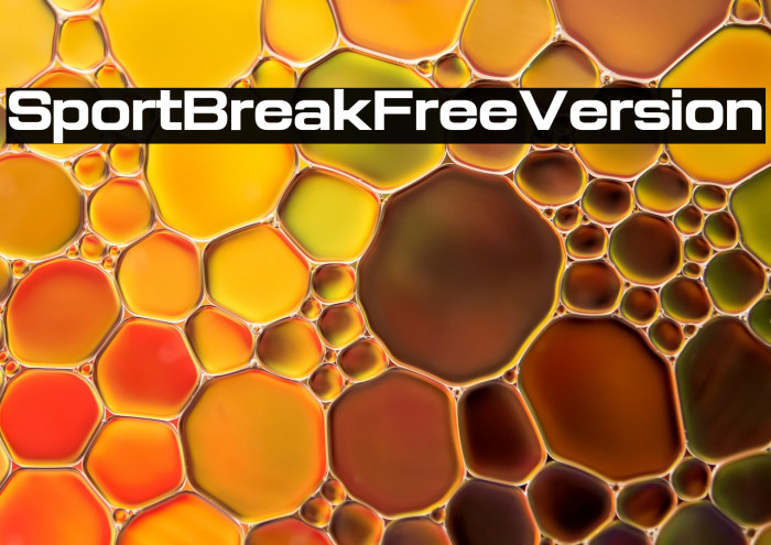Sport Break Free Version Example 1