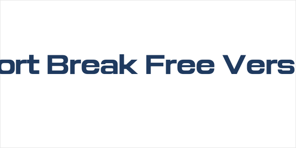 Sport Break Free Version Logo