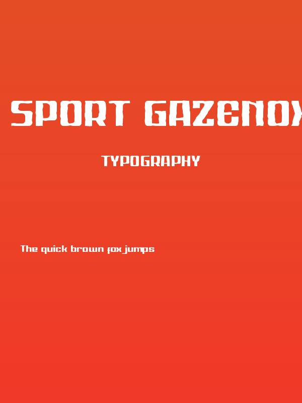 Sport Gazenox Brush Poster